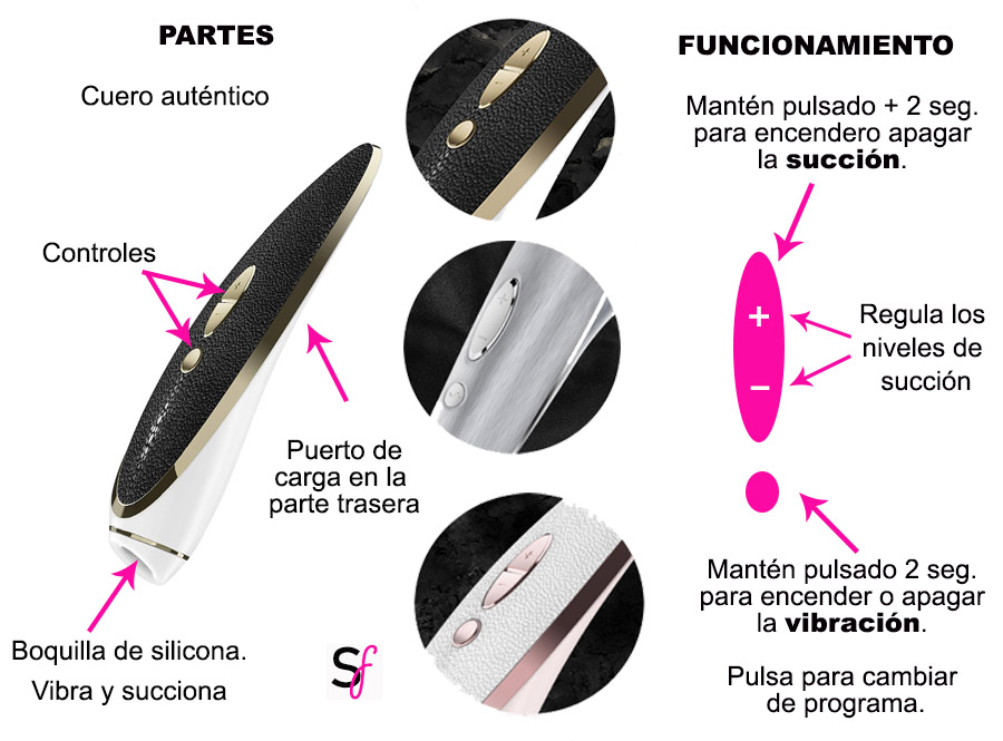 Instrucciones Satisfyer Luxury